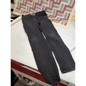 So Juniors Jeans Light Wash Skinny Leg Black Denim Size 9 Regular